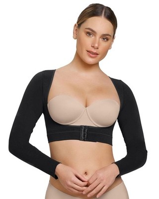 Leonisa Women's Arm Shaper Slimming Compression Vest Posture Corrector SZ LG/XL