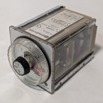 Schleicher DZ52-SL Time Delay/Timer Relay 110-115VAC 50/60Hz 0.2s-60h