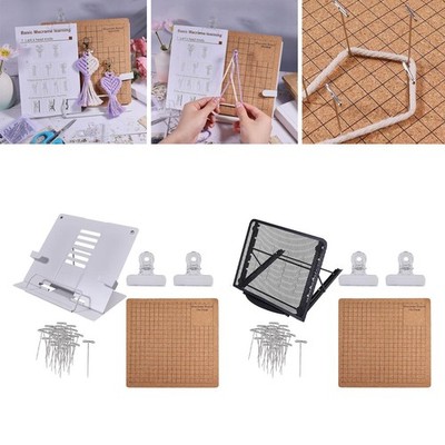 Makramee Board Set, Makramee Projektmaterialien, Werkzeuge