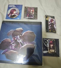 Honkai Star Rail Official Kafka Set Acrylic Stand Can Badge 5 Pieces