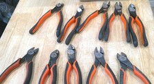 LOT OF 10 Bahco 2213-8 Angled Ergo Diagonal Cutting Plier, 8-Inch CUTTERS