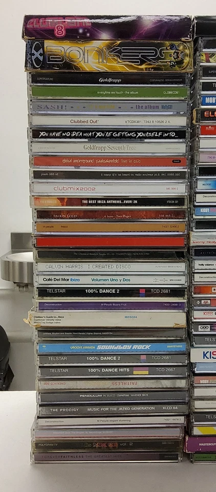 140 x Dance CD Joblot- *UNCHECKED RAW STOCK, SEE DESCRIPTION* 21 - Image 2 of 4