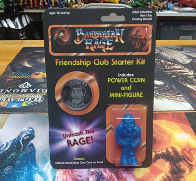 Barbarian Rage Toys Scott Cherry Friendship Club Starter Kit Figure