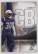 2024 Topps Signature Class Rookies Bronze DJ James #178 1fa4