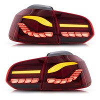 Oled RüCkleuchten 08-13 Dynamische Blinker Laufblinker Rot Passt FüR Golf 6