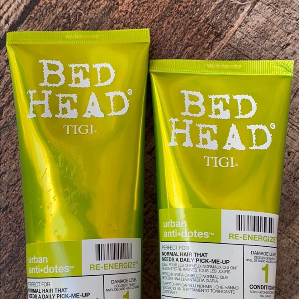 TIGI Cabezal de Cama Antídotos Urbanos Re-Energize Set NUEVO Foto 2 de 4