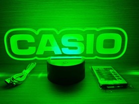 READ INFO - Casio G-Shock Calculator FX Graphic loopy pv watch RGB Led Lamp