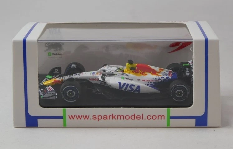 Spark F1 Racing Bulls VCARB02 #6 Isack Hadjar Japanese GP 2025 1/64 Y422 - Immagine 3 di 3