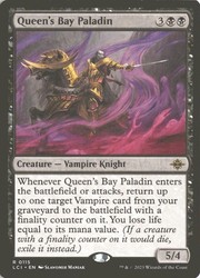 Queen's Bay Paladin #115 Rare The Lost Caverns of Ixalan NM MTG