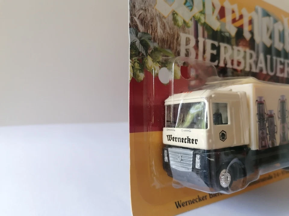 Wernecker mini Werbetruck, Renault Magnum HZ mit Tandemhänger 1:87 in OVP - Bild 4 von 4