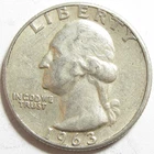1963 Washington Quarter - 90% Silver - #11305-125