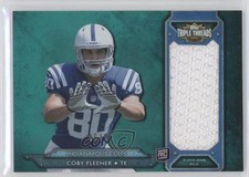 2012 Topps Triple Threads Rookie Jumbo Relic Emerald 49/50 Coby Fleener 1p5