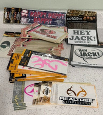 Huge Sticker Decal Lot Browning Duck Commander Realtree Mossy Oak Huge Sticker Decal Lot Browning Duck Commander Realtree Mossy Oak