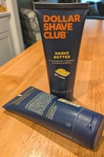 Dollar Shave Club Butter Men's Shaving Butter Cream - 3oz Lot of 2