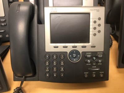 Cisco 7965 IP VoIP Phone LCD Color Display - USED *Lot of 11*