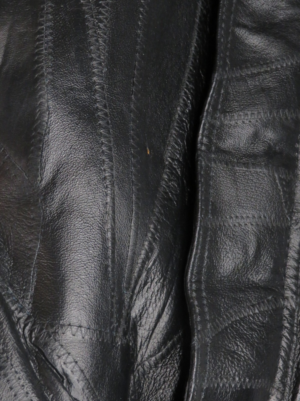 VINTAGE JUNCTION WEST BLACK PATCHWORK DESIGN FULL… - image 2