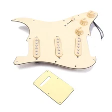 Alnico V Pickup SSS Prewired Loaded Pickguard 0.047uf Capacitor for Strat ST