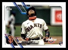 Chadwick Tromp 2021 Topps Opening Day #210 Giants BRAVES ROOKIE