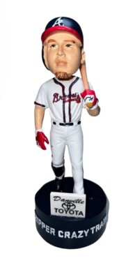 DANVILLE BRAVES CHIPPER JONES TOYOTA LOGO - CRAZY TRAIN - SGA