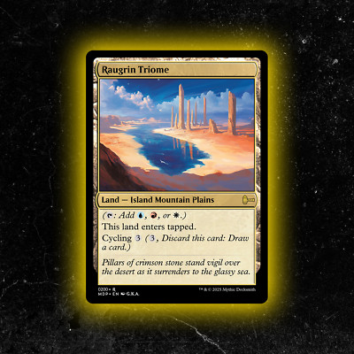 Raugrin Triome - Custom Magic: The Gathering Card - High-Quality