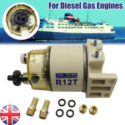 R12T Fuel Filter Water Separator Diesel Engine For Racor 140R 120AT ...