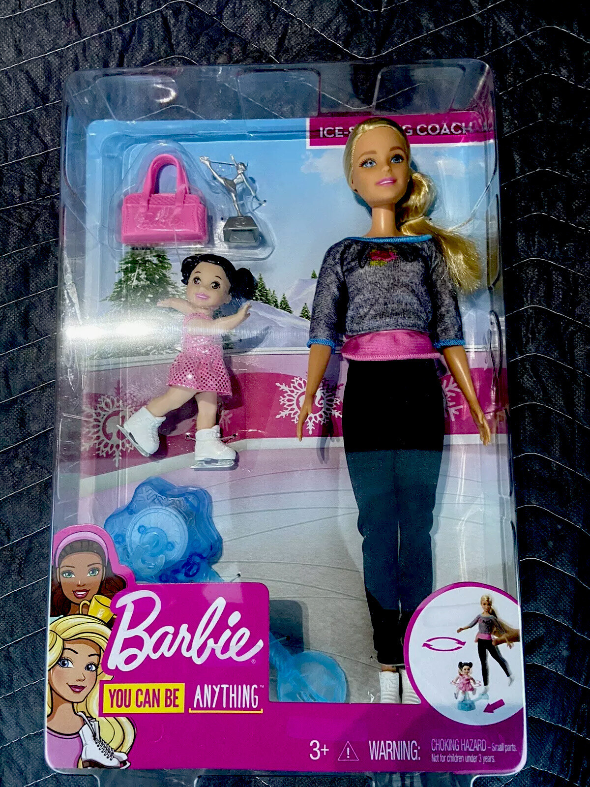 barbie ice skating coach