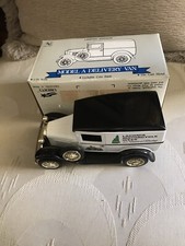 Liberty Ford model A delivery van limited edition Locable bank New In Box