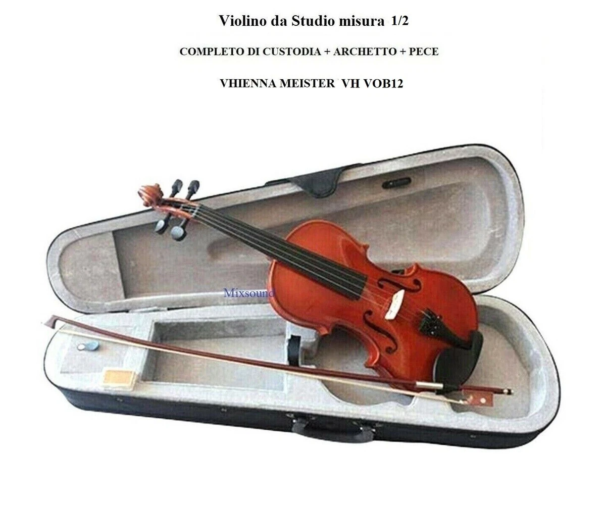 JUSTGREENBOX - 4/4 Violino Parti Accessorie Set Ebano Con Tailpiece - Foto 4