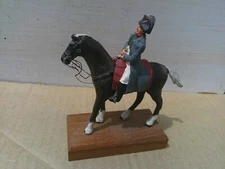 Reeves, French leader Napoleon Bonaparte on horse, painted metal 60mm, DJ