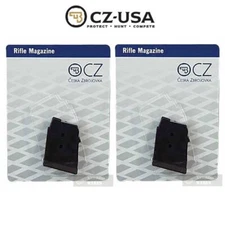 TWO CZ 452 453 455 ZKM Rifle .22 LR 5-Round MAGAZINES 12003 FAST SHIP