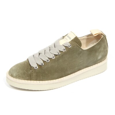 G4866 sneaker donna PÀNCHIC green suede shoes woman