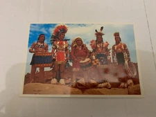c.1970's Indian Dancers Indian Ceremonial Arizona and New Mexico Postcard