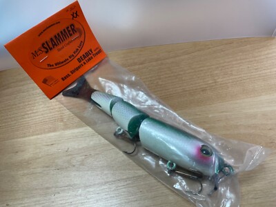 MS Slammer XX Md 9inch #11 swimbait Topwater wakebait wood rare fishing lure