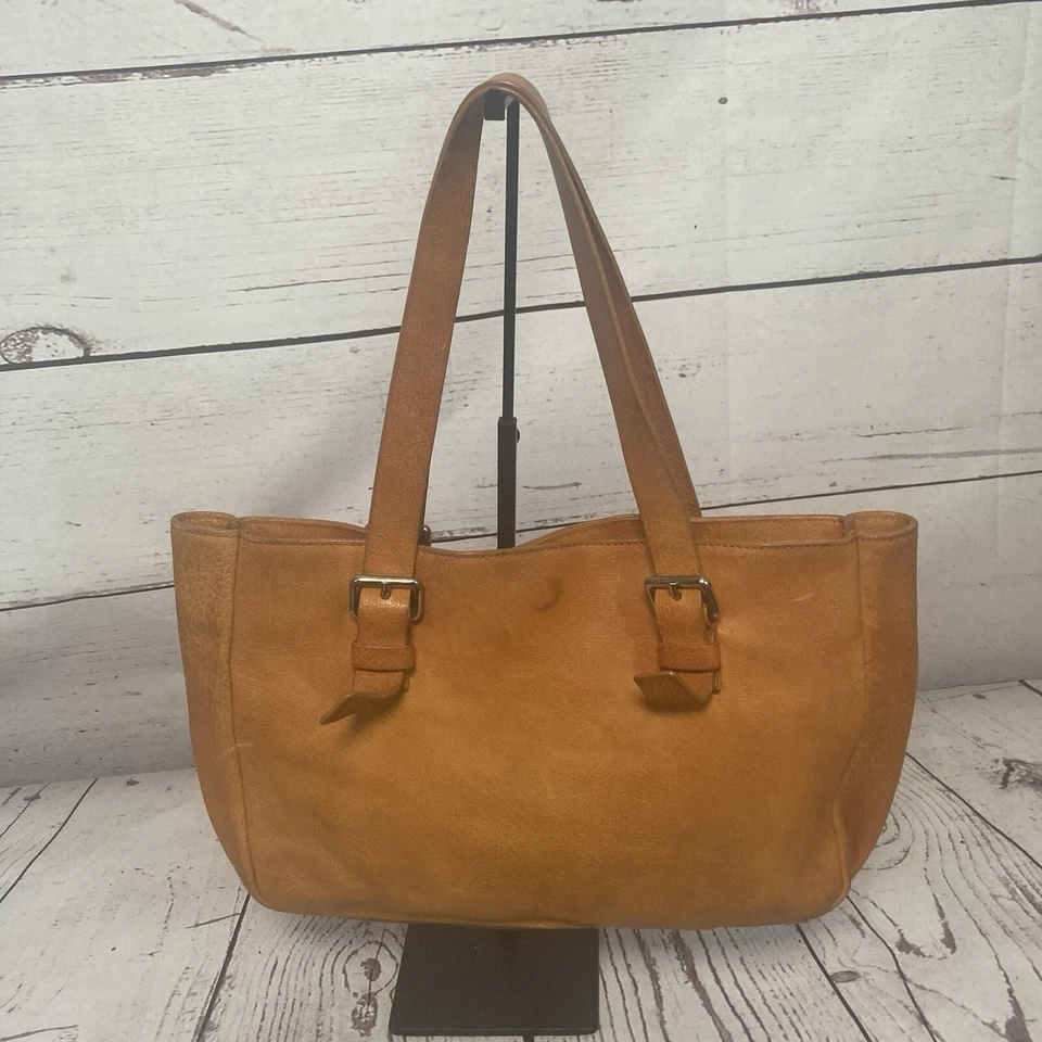 Mauro Governa for Suarez New York Leather Handbag Brown Small Tote bag - Image 2 of 4