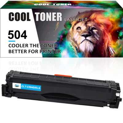 Cyan 1 XXL Toner für Samsung CLT-M504S SL-C1860FW SLC 1810 W CLX4195 FN CLP415NW