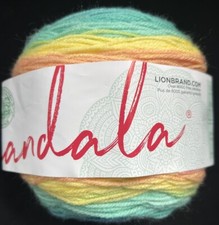 Lion Brand yarn MANDALA acrylic cake yarn  5.3oz / 150g / 590yds -  Nifflers  