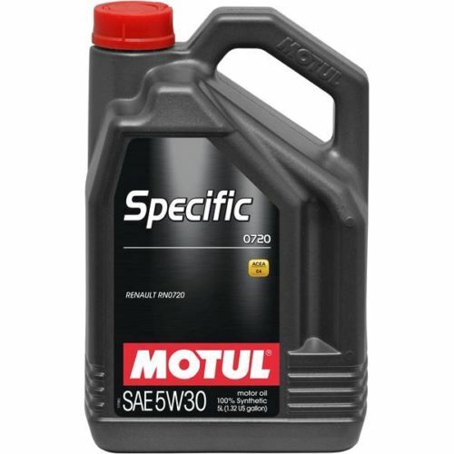 Motul 5W30 Specific 0720 5L, l'excellence de la norme ACEA C4 pour moteur moderne