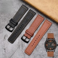 22mm Leather Watchband Strap For Citizen BM8475 Eco-Drive Ca0695 0690