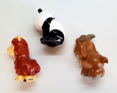 Fisher Price Little People Zoo & Farm Animals Lot Llama Dog Sheep Panda - Picture 3 of 6