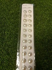 AAA Quality 10 to 10 1/2 MM  Pearls FULL CARD 12 Pair MINT New Old Stock !!