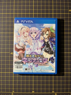 Neptune Re:Birth 1 Japanese PlayStation PS Vita Chojigen Neptunian *Likely Used