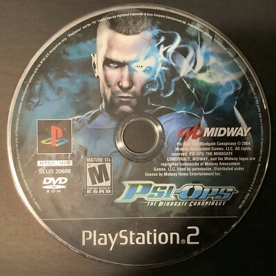 Psi-Ops The Mindgate Conspiracy PS2 Sony PlayStation 2 Disc Only