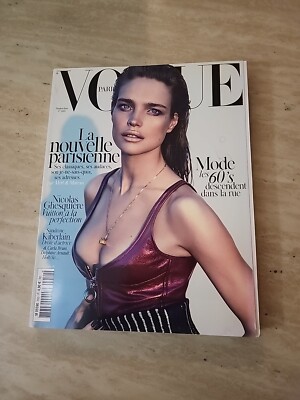 2014 SEPTEMBER VOGUE PARIS MAGAZINE - NATALIA VODIANOVA- FRENCH
