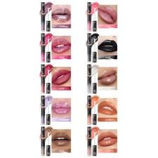 Women Girls Lip Glaze Sparkly Liquid Lipstick Glow Metallic Lip Gloss 1Pc