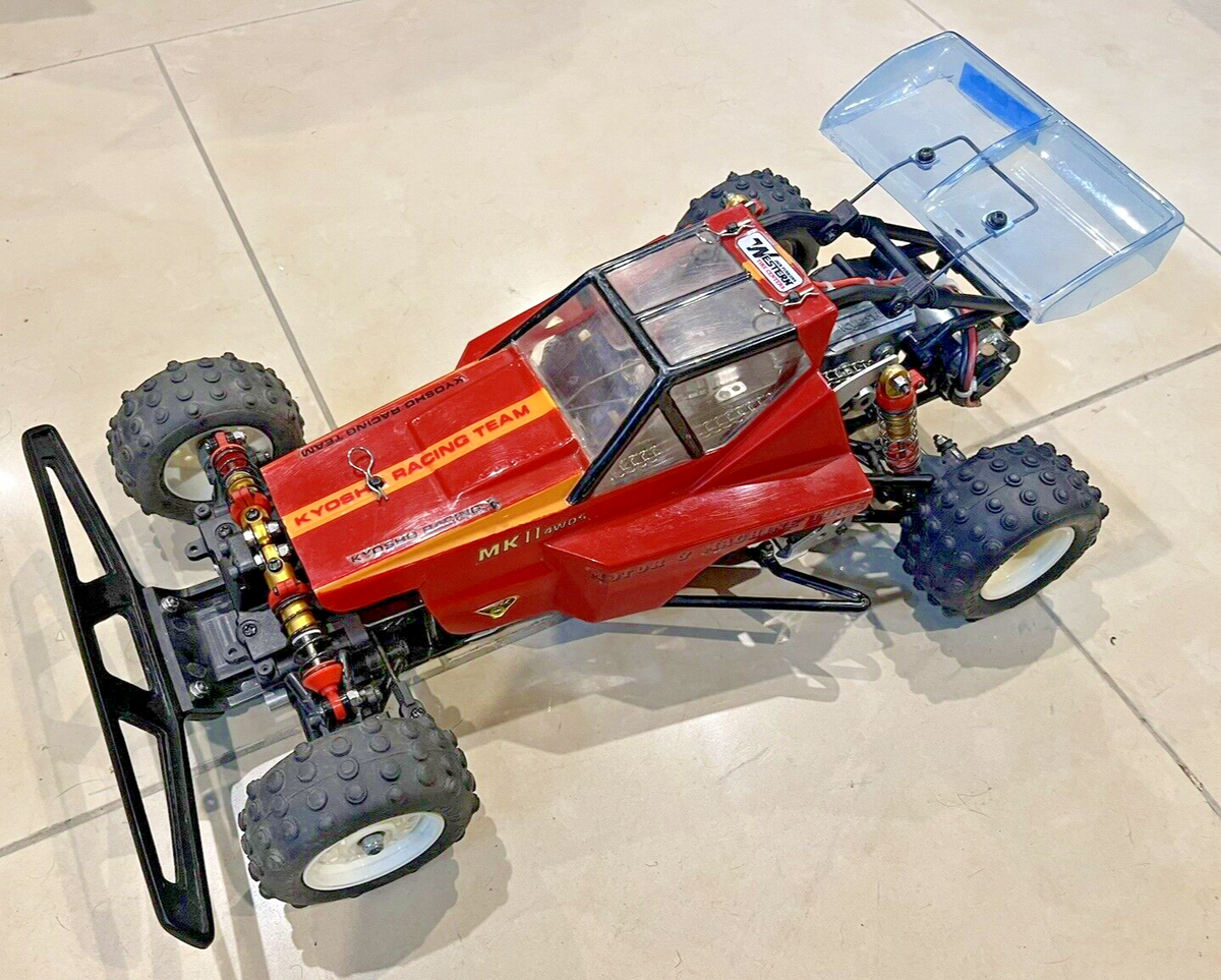 Vintage Kyosho Gallop Mk2 1/10th Scale Off Road Buggy 4WDS Radio