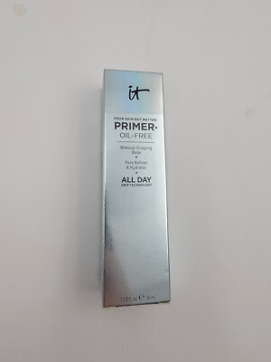 IT COSMETICS Your Skin Better OIL FREE PRIMER Refiner Base Bye Pores veil