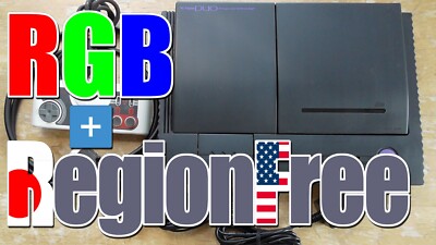 PC-Engine DUO : RGB mod and jailbars fix PC-Engine DUO : RGB mod and jailbars fix