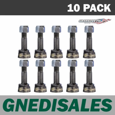 GREENTEETH® 1100 Series Greenteeth/Wear Sharp, Stump Grinder Teeth - 10 Pack