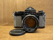 *Black Custom : Near Mint ++* Pentax S2 Late Mod Camera Super Takumar 55mm F/1.8