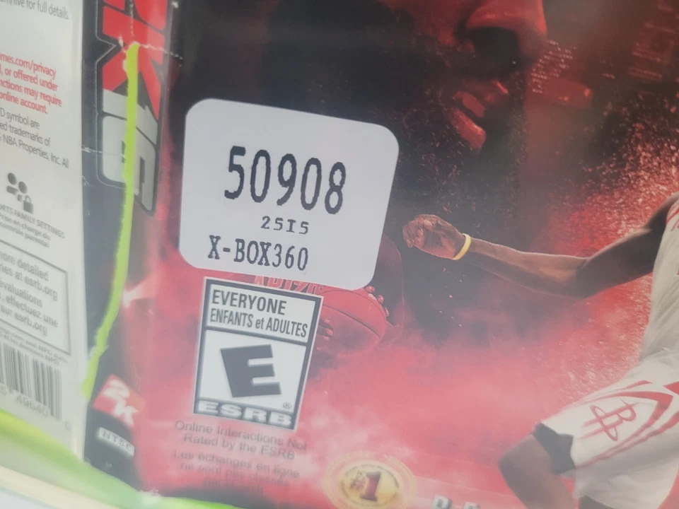 NBA 2K16 Xbox 360 NoManual Tested ENFR Free Shipping in Canada !! - Image 3 of 4